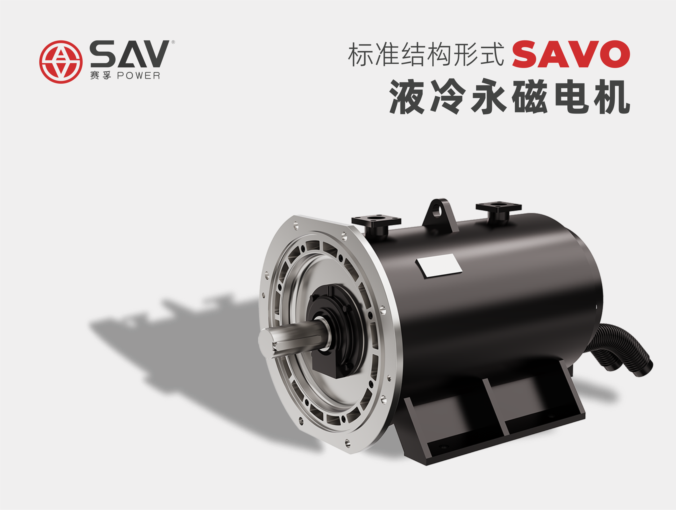SAVO标准结构形式液冷永磁电机